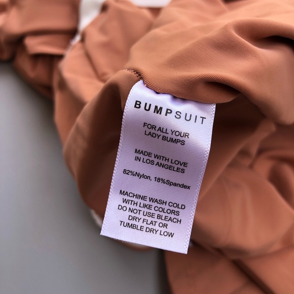 Bumpsuit Maternity The Lexi Off The Shoulder Dress Women’s Size Small *FLAWED* - Picture 10 of 13